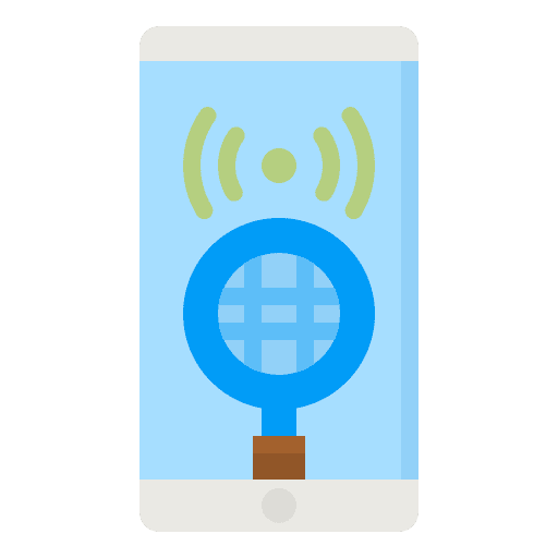 Voice search voice search magnifying glass shipping and delivery icon Voice search voice search magnifying glass shipping and delivery icon