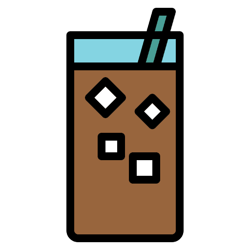 Cold drink mug restaurant cafe icon Cold drink mug restaurant cafe icon