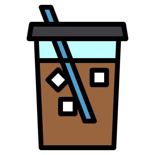 Cold drink straw restaurant food and restaurant icon Cold drink straw restaurant food and restaurant icon