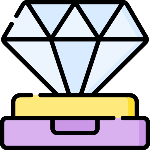 Diamond jewel jewelry wealth icon Diamond jewel jewelry wealth icon