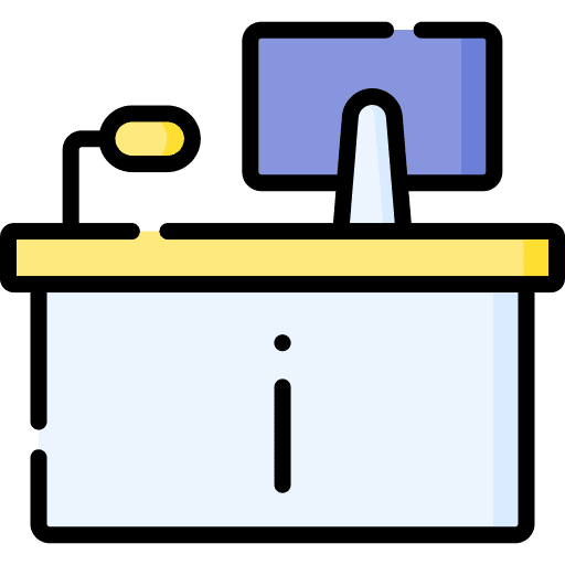 Information business and finance desk miscellaneous icon Information business and finance desk miscellaneous icon