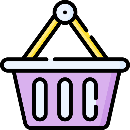 Shopping basket shopping store grow shop commerce and shopping icon Shopping basket shopping store grow shop commerce and shopping icon