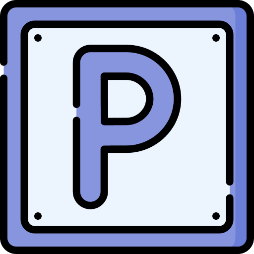 Parking bicycle parking signaling park güell icon Parking bicycle parking signaling park güell icon