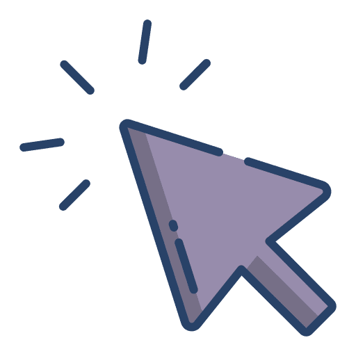 Mouse cursor computer mouse point arrows icon