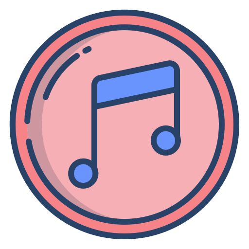 Music song music and multimedia quaver icon