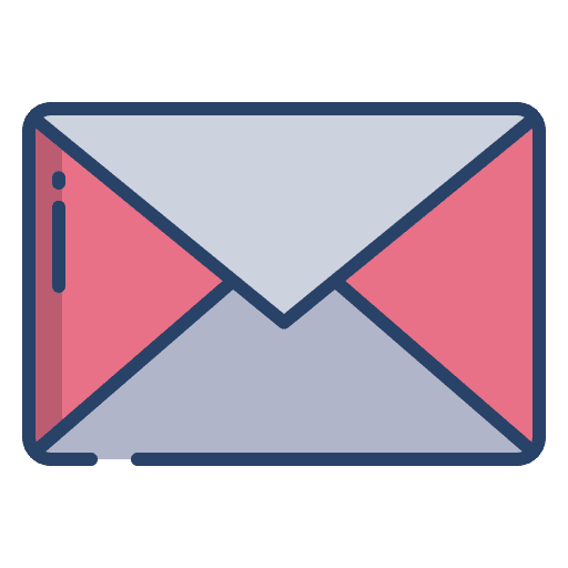 Email message envelope communications icon