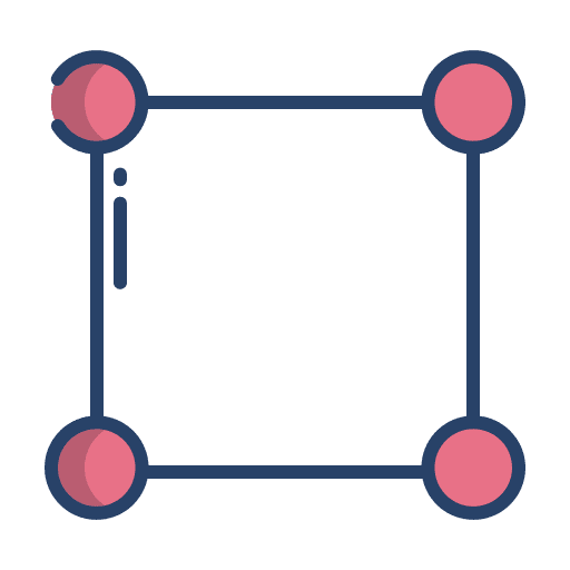 Vector vector graphics editor nodes icon