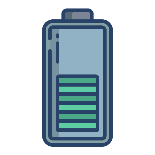 Battery technology battery status battery level icon