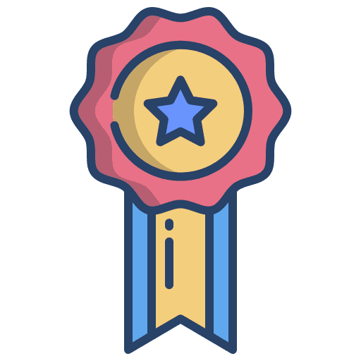 Pass sports and competition badge label icon