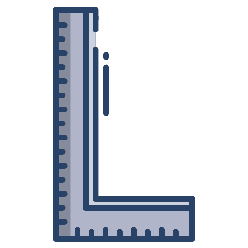 Ruler measuring tape ruler tools and utensils icon
