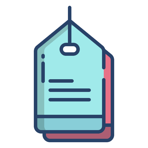 Tag commerce and shopping promotion sale icon