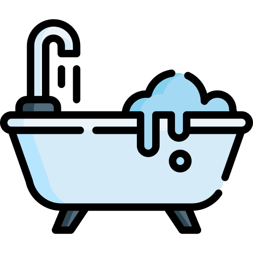 Bathtub wash bath bathroom icon Bathtub wash bath bathroom icon
