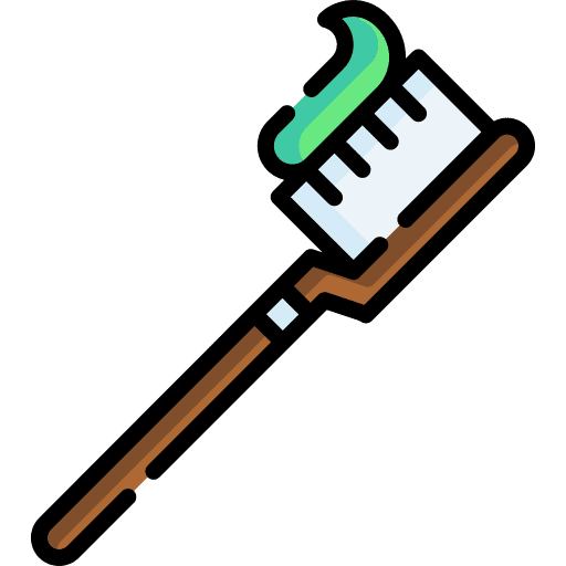 Brush teeth toothbrush hygiene healthcare and medical icon Brush teeth toothbrush hygiene healthcare and medical icon