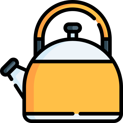 Kettle electronics food and restaurant hot drink icon Kettle electronics food and restaurant hot drink icon