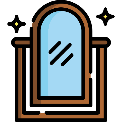 Mirror mirror beauty self reflection icon Mirror mirror beauty self reflection icon