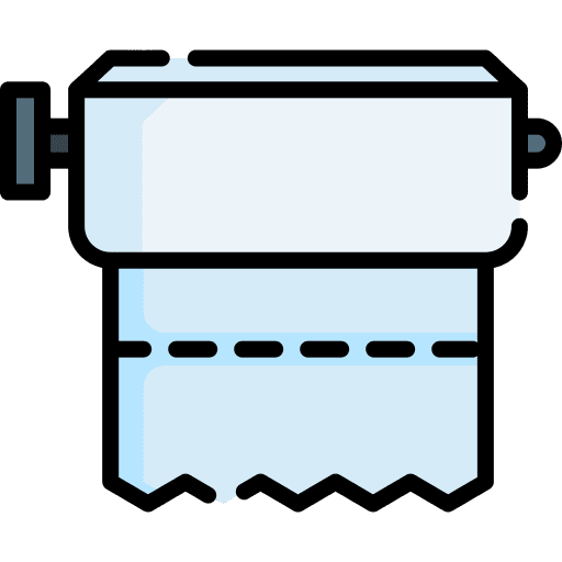 Tissue paper cleaning bathroom dispenser icon Tissue paper cleaning bathroom dispenser icon