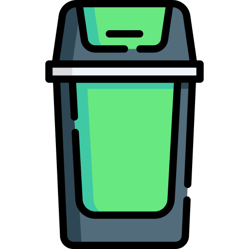 Trash can garbage trash can bin icon Trash can garbage trash can bin icon