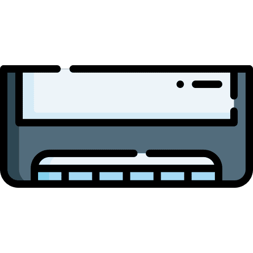 Air conditioner machine heating refreshing icon Air conditioner machine heating refreshing icon