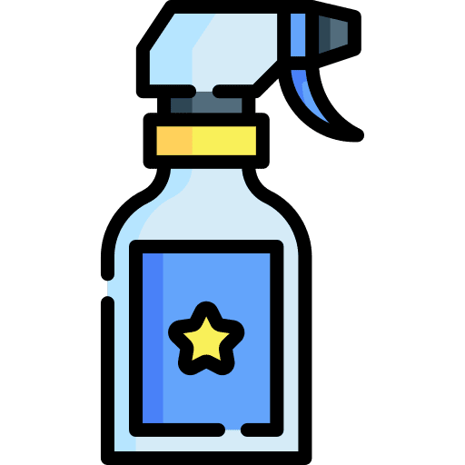 Cleaning spray furniture and household sanitizer protection icon Cleaning spray furniture and household sanitizer protection icon