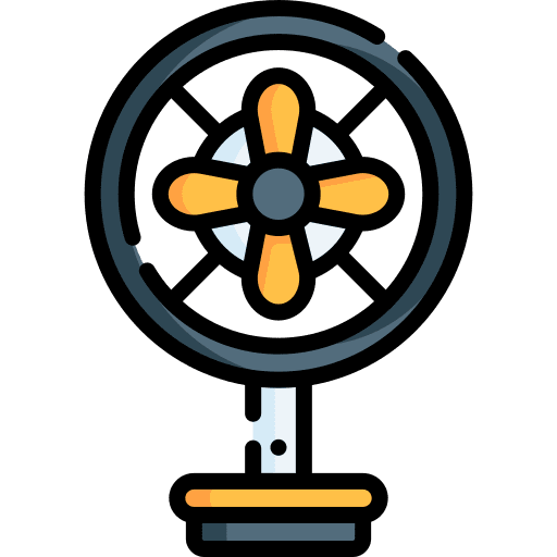 Fan ventilator furniture and household refresh icon Fan ventilator furniture and household refresh icon