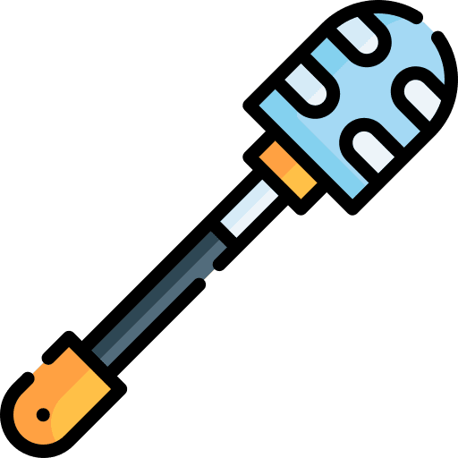 Toilet brush construction and tools toilet brush hygienic icon Toilet brush construction and tools toilet brush hygienic icon