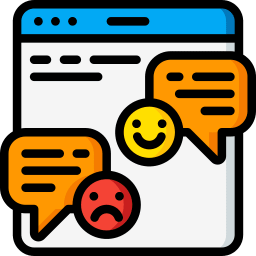 Browser conversation comments smileys icon Browser conversation comments smileys icon