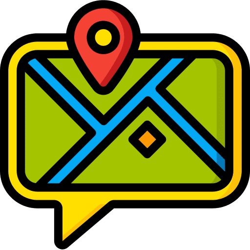 Map location communication conversation maps and location icon Map location communication conversation maps and location icon
