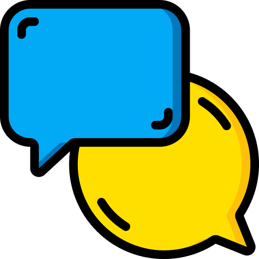 Speech bubbles conversation communications chat icon Speech bubbles conversation communications chat icon