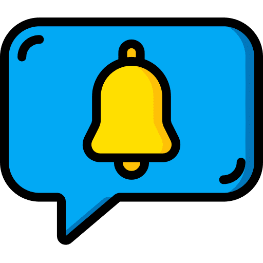 Bell notification communication bell icon Bell notification communication bell icon