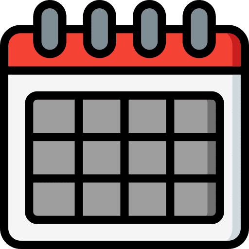 Calendar calendar time and date time icon