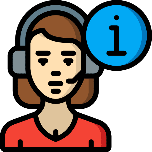 Customer service agent woman user people icon