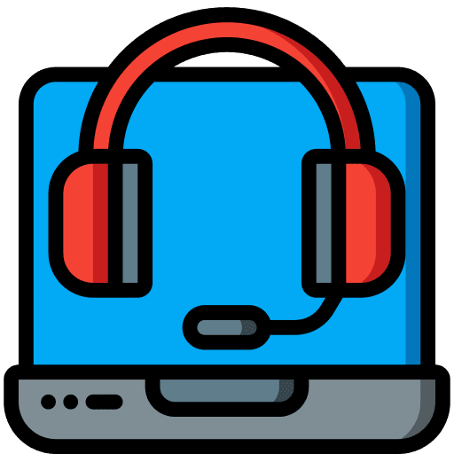 Laptop communication communications device icon