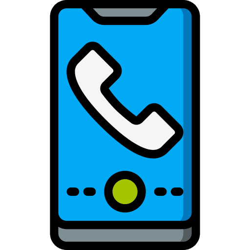 Mobile communication smartphone talk icon