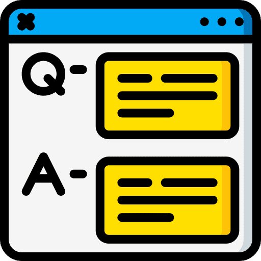 Browser online website answer icon