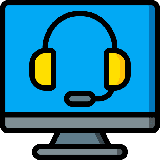 Computer desktop communications computer icon