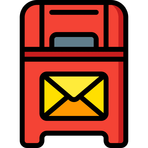 Letterbox letterbox post send icon