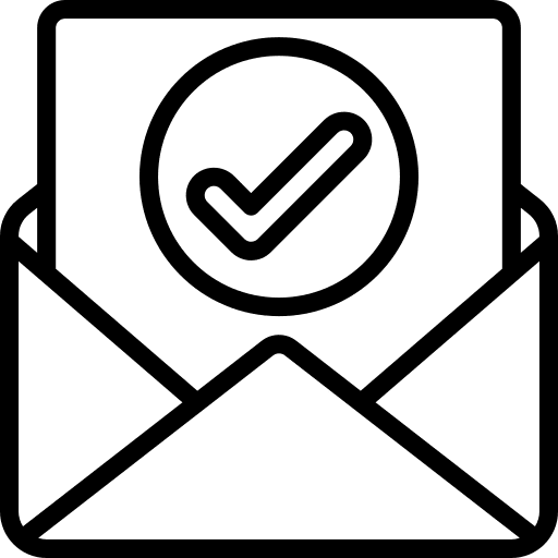 Email message mail send icon