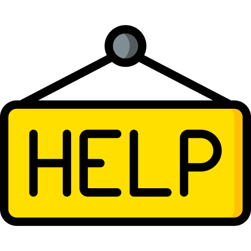 Sign sign hang support icon