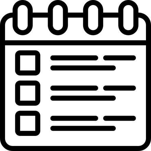 Calendar date planner schedule icon