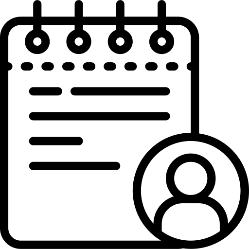 Notes user notes notepad icon