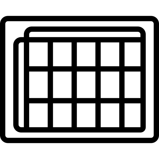 Planner planner organization time and date icon