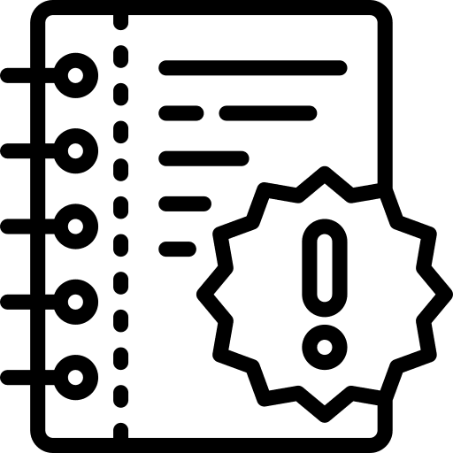 Notepad education page notepad icon