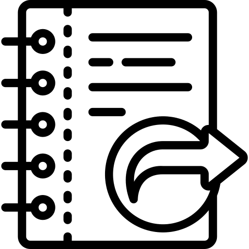 Notes criteria notes forward icon