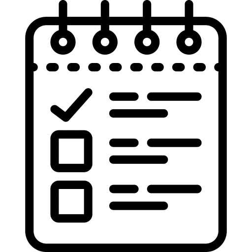 List verification checklist compliance icon