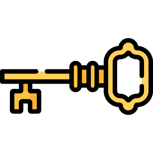 Old key old key security door key icon