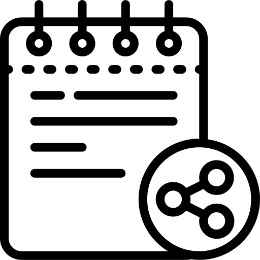 Share share note ui icon