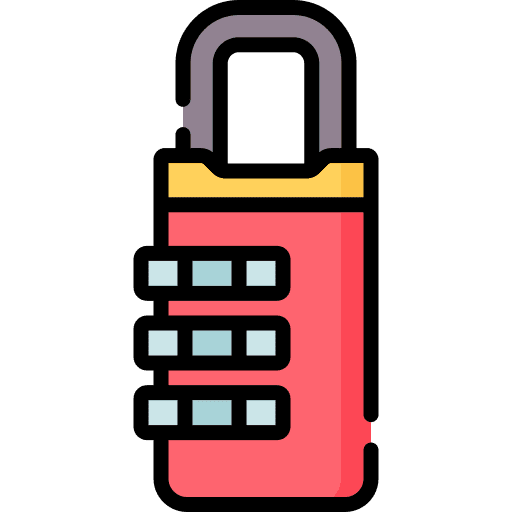 Lock padlock secure protection icon Lock padlock secure protection icon