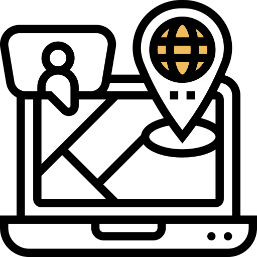 Map placeholder map pointer icon