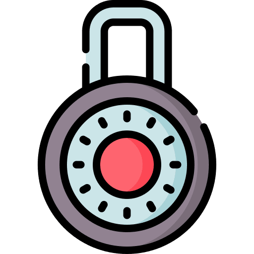 Padlock lock restricted password icon Padlock lock restricted password icon