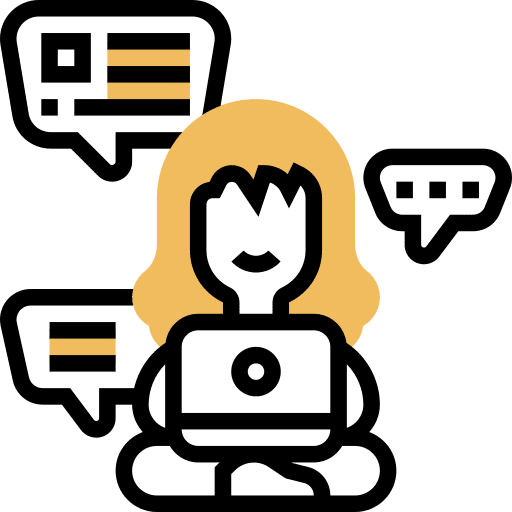 Consulting communications assistance assistant icon Consulting communications assistance assistant icon